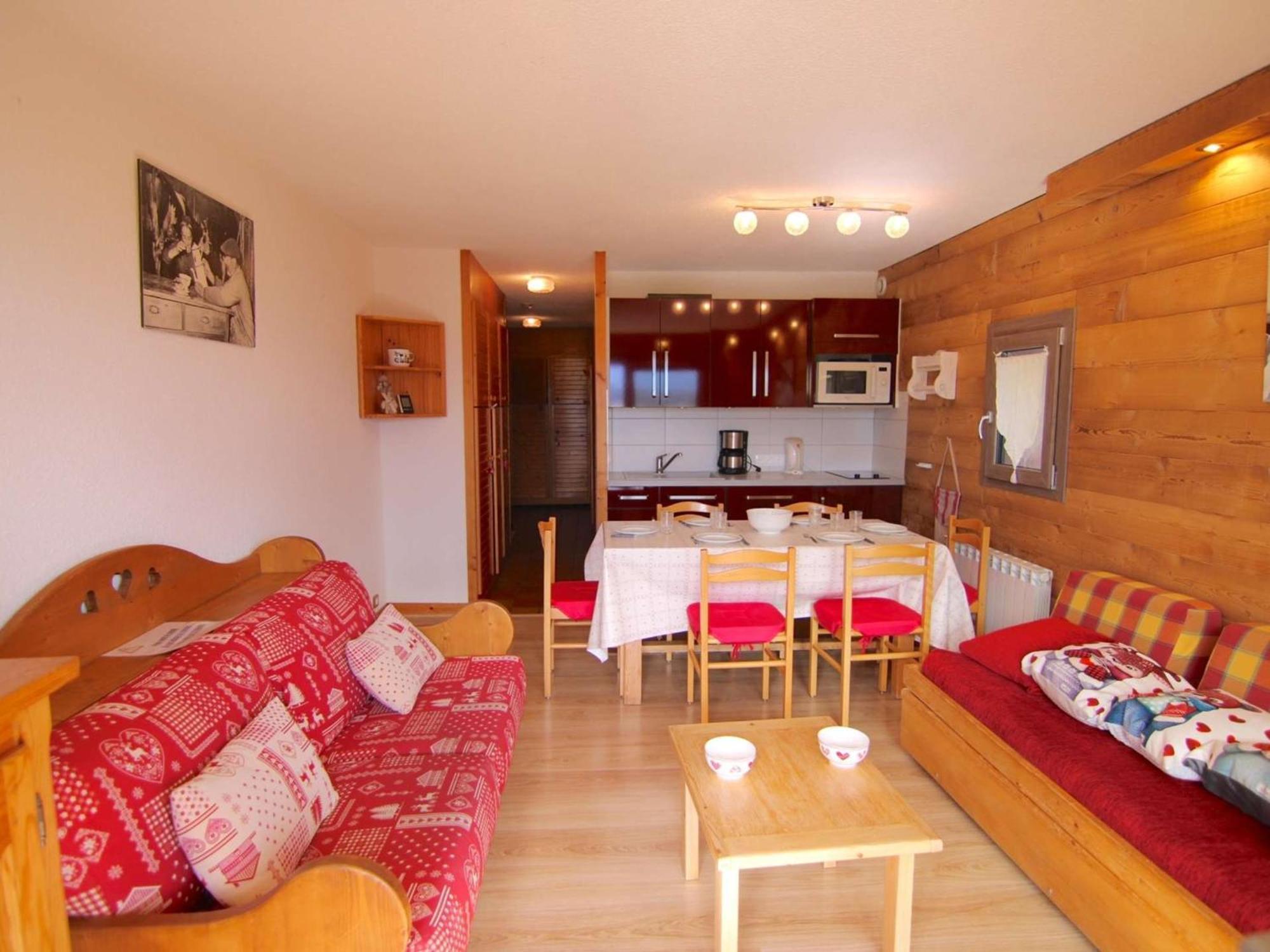 Appartement 2 Pieces Au Coeur Des Saisies - Balcon Sud, Box Inclus, 5 Pers - Fr-1-594-321 欧特吕斯 外观 照片
