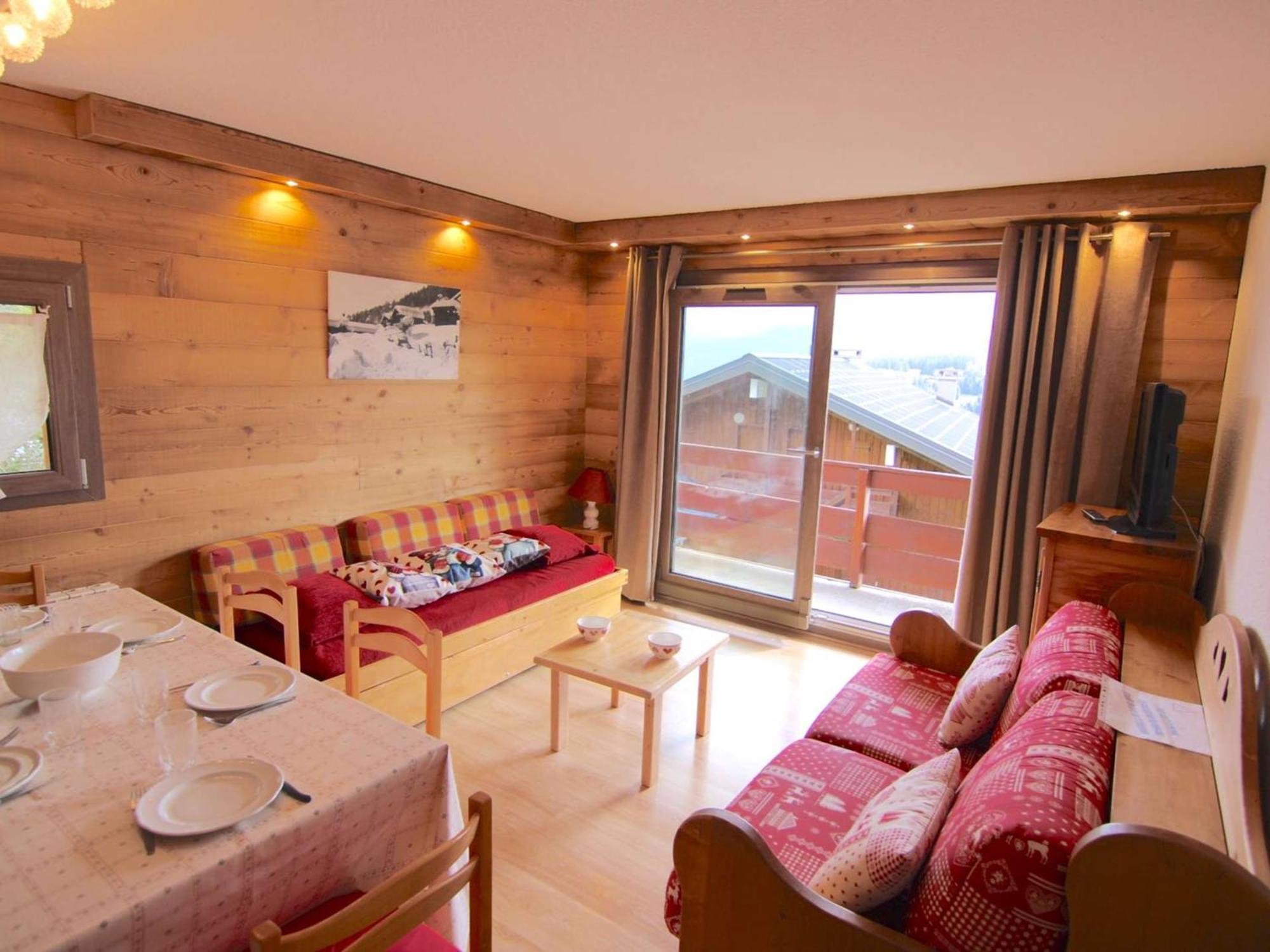 Appartement 2 Pieces Au Coeur Des Saisies - Balcon Sud, Box Inclus, 5 Pers - Fr-1-594-321 欧特吕斯 外观 照片